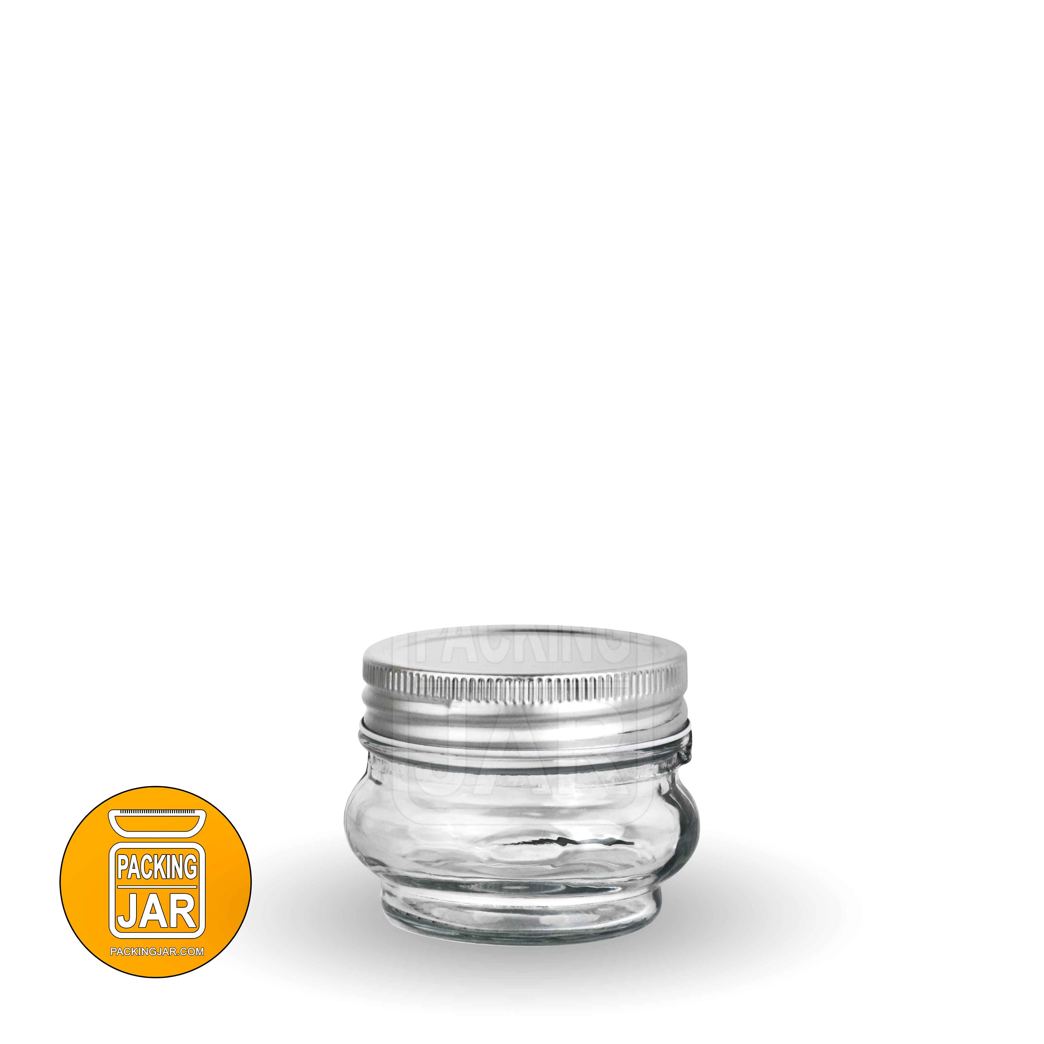 جار شیشه ای کوپ عینکی سایز 7
